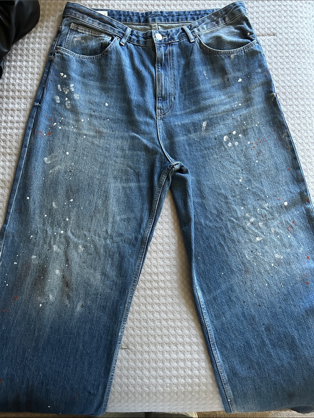 Zara TRF LOOSE OVERSIZE HIGH WAIST JEANS (women’s)